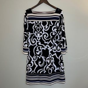 White House Black Market Quarter Sleeve Dress